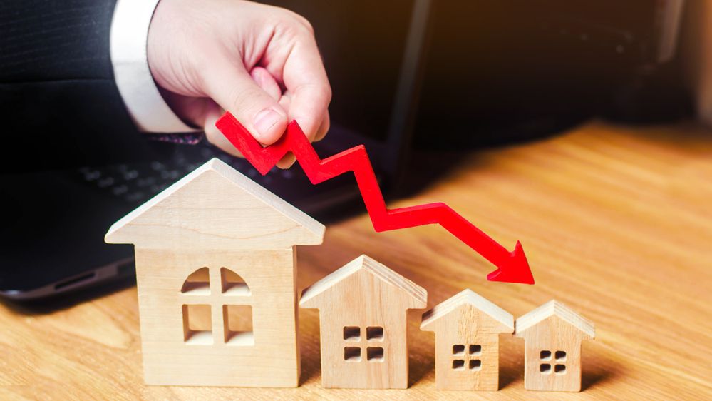 Hypoték se loni prodalo méně, trh klesl téměř o pětinu